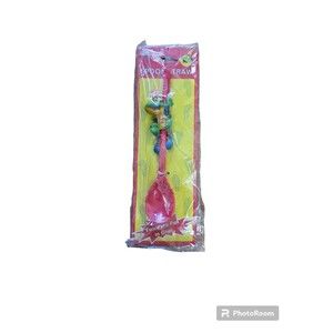 Kellogg's Honey Smacks Dig 'Em Frog Plastic Spoon Straw Vintage 2000 NOS 4D